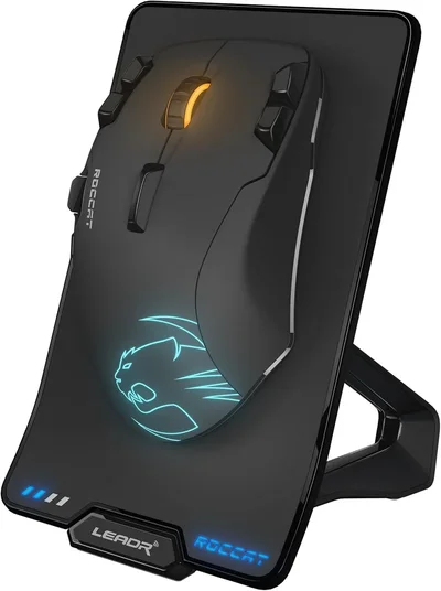 Roccat Leadr Wireless Multi-Button RGB Gaming Maus kabellose Gaming Maus Produktbild